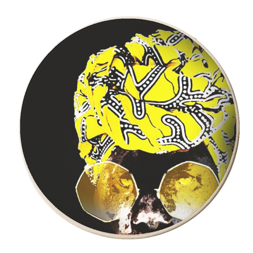 CATS IN HATS - personalised beer coaster by Wallace Elizabeth