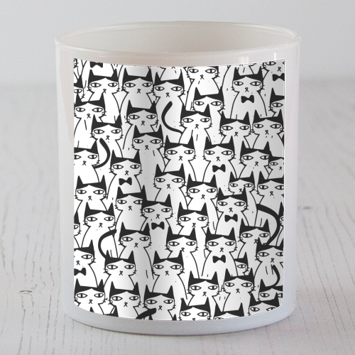 Cats - scented candle by Uma Prabhakar Gokhale