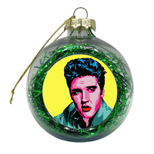 Caught In A Trap - xmas bauble by Wallace Elizabeth