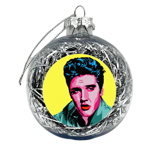 Caught In A Trap - xmas bauble by Wallace Elizabeth