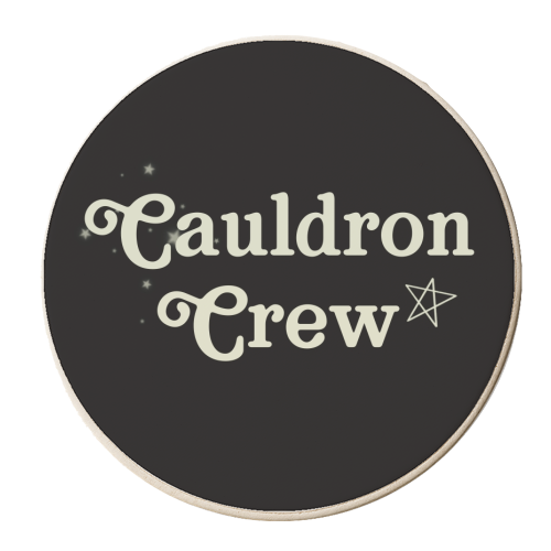 Cauldron Crew - personalised beer coaster by Giddy Kipper