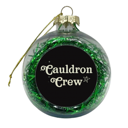 Cauldron Crew - xmas bauble by Giddy Kipper