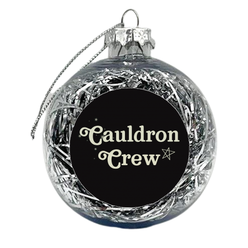 Cauldron Crew - xmas bauble by Giddy Kipper