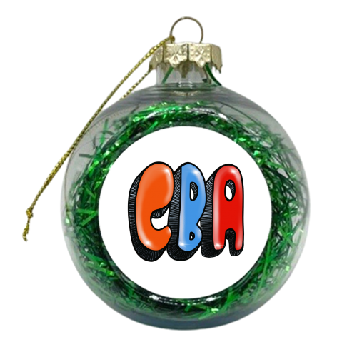 CBA - xmas bauble by PixieDrew