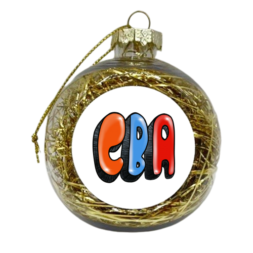 CBA - xmas bauble by PixieDrew