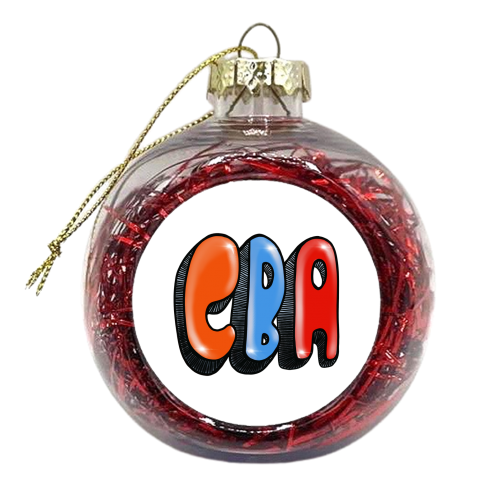 CBA - xmas bauble by PixieDrew