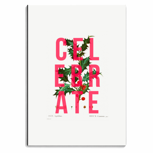 Celebrate - personalised A4, A5, A6 notebook by The 13 Prints