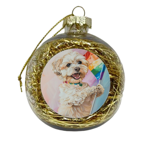 Celebrate - xmas bauble by DejaReve