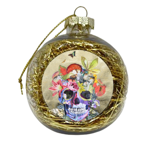 Celebrating life! - xmas bauble by Kirstie Taylor