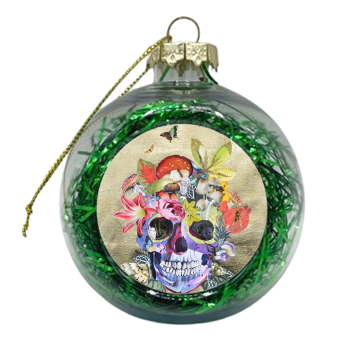 Celebrating life! - xmas bauble by Kirstie Taylor