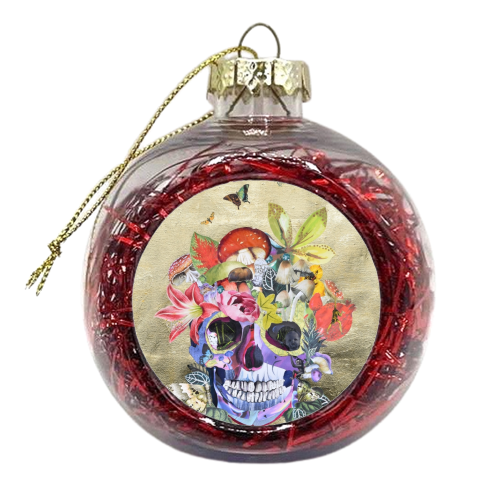 Celebrating life! - xmas bauble by Kirstie Taylor