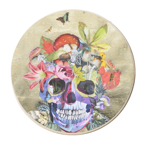 Celebrating life! - personalised beer coaster by Kirstie Taylor