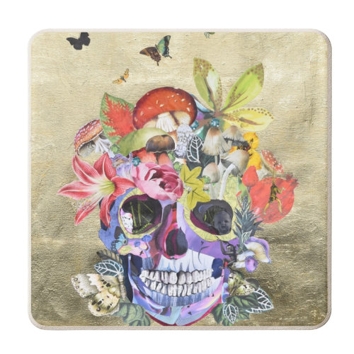 Celebrating life! - personalised beer coaster by Kirstie Taylor