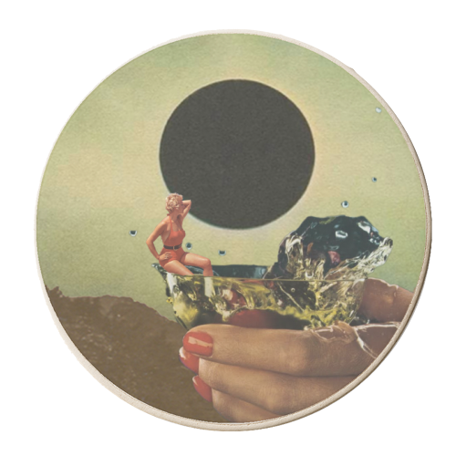 Celebration - personalised beer coaster by Maya Land