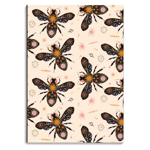 Celestial Buzz - personalised A4, A5, A6 notebook by Lisa Wardle