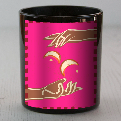 Celestial Exchange – A Couple Of Moons - scented candle by Uma Prabhakar Gokhale