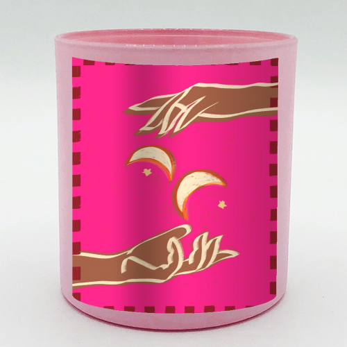 Celestial Exchange – A Couple Of Moons - scented candle by Uma Prabhakar Gokhale