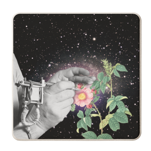 Celestial Ink - personalised beer coaster by OhMC! Designs