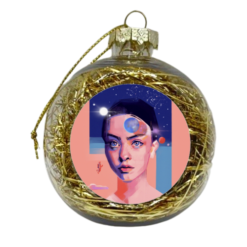 Celestine - xmas bauble by Rebecca Sampson