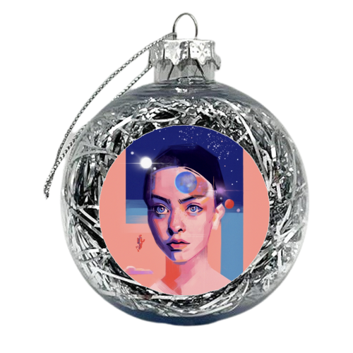 Celestine - xmas bauble by Rebecca Sampson