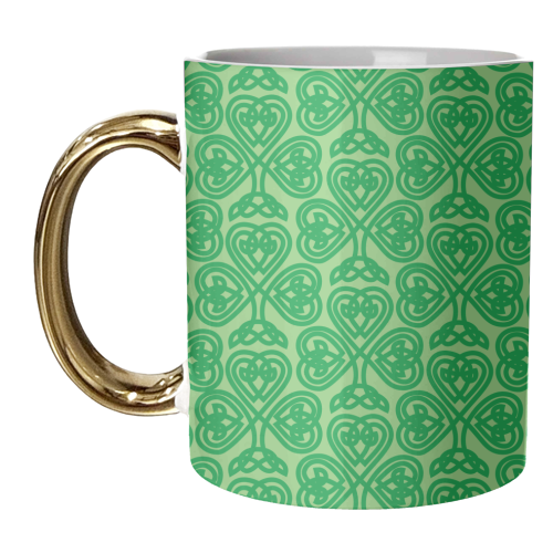 CELTIC SHAMROCK - unique mug by AP