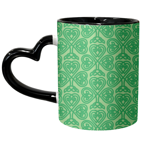 CELTIC SHAMROCK - unique mug by AP