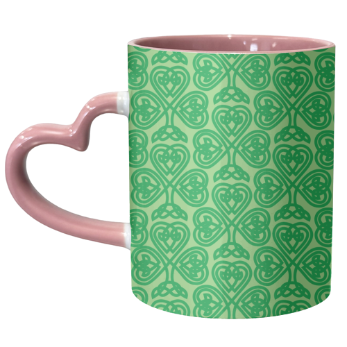 CELTIC SHAMROCK - unique mug by AP