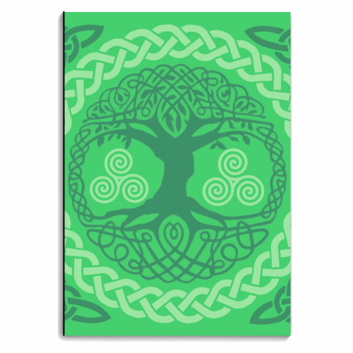 CELTIC TREE OF LIFE - personalised A4, A5, A6 notebook by AP