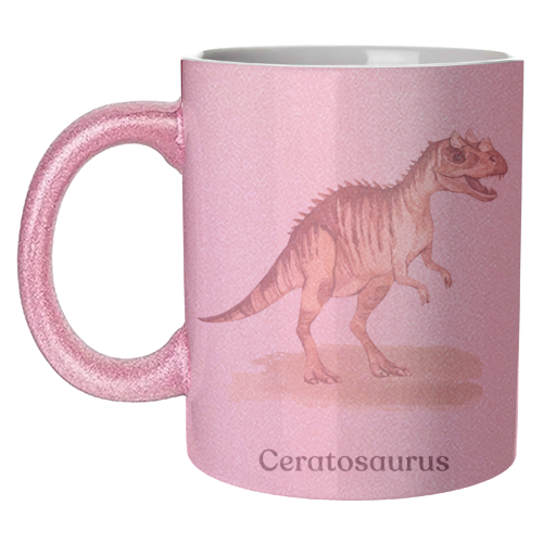 Ceratosaurus - unique mug by Gal Design