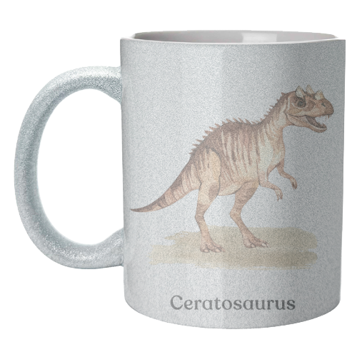 Ceratosaurus - unique mug by Gal Design