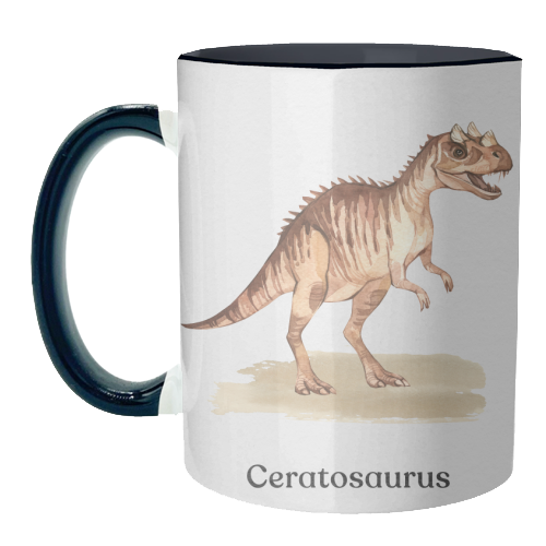 Ceratosaurus - unique mug by Gal Design