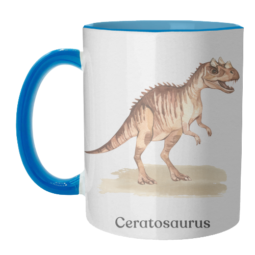Ceratosaurus - unique mug by Gal Design