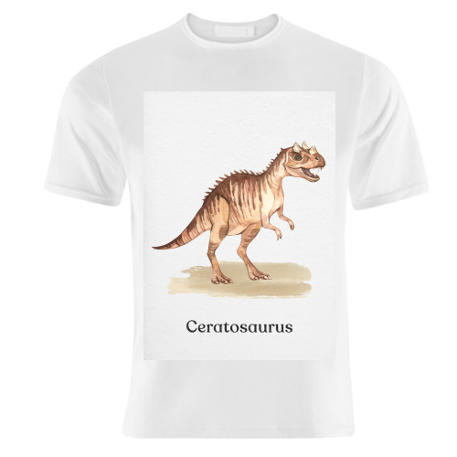 Ceratosaurus - unique t shirt by Gal Design