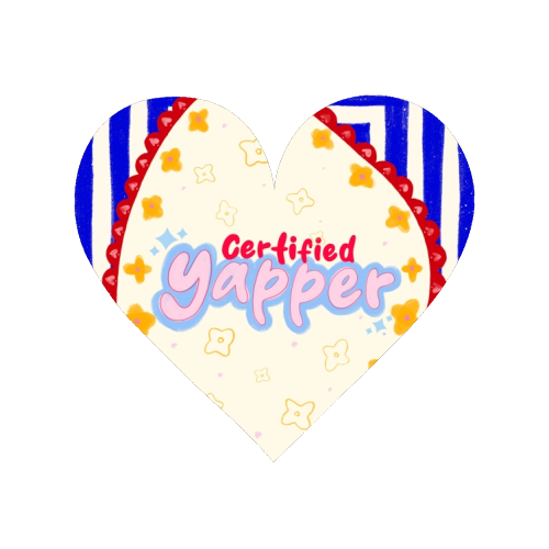 Certified Yapper - Magnet by Yaz Raja