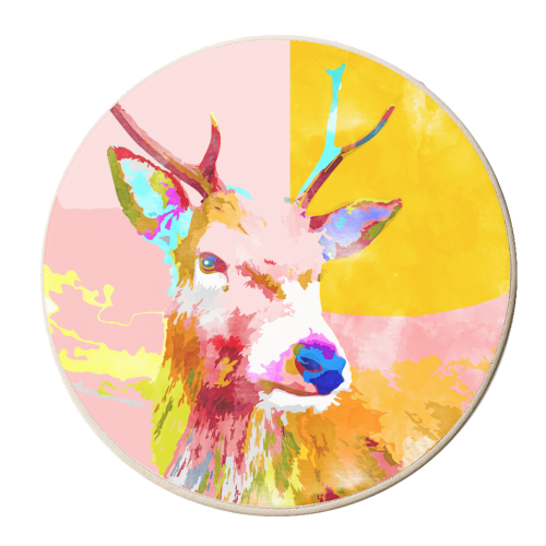 Cervine - personalised beer coaster by Uma Prabhakar Gokhale