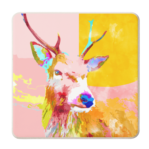 Cervine - personalised beer coaster by Uma Prabhakar Gokhale