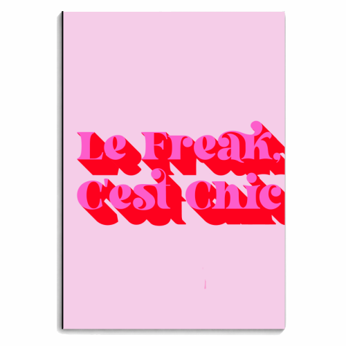 C'est Chic - personalised A4, A5, A6 notebook by Wallace Elizabeth
