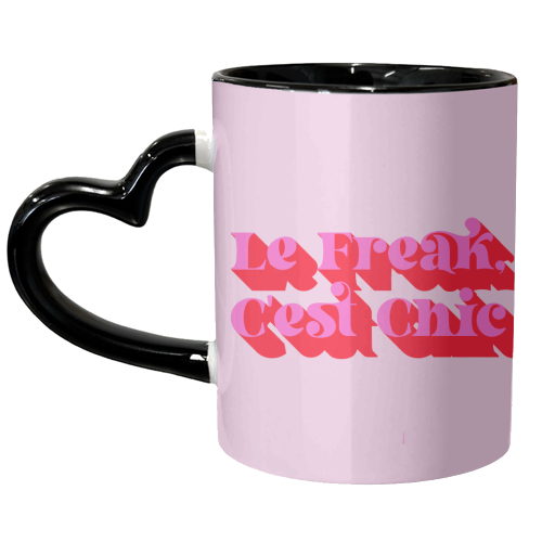 C'est Chic - unique mug by Wallace Elizabeth
