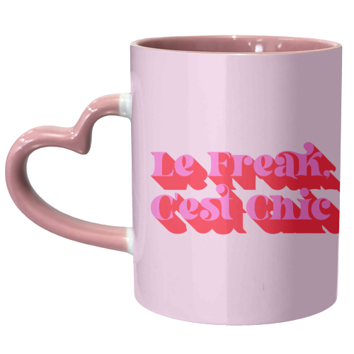 C'est Chic - unique mug by Wallace Elizabeth