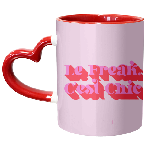 C'est Chic - unique mug by Wallace Elizabeth