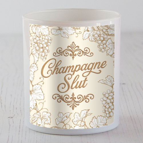 Champagne Slut - scented candle by Lilly Rose