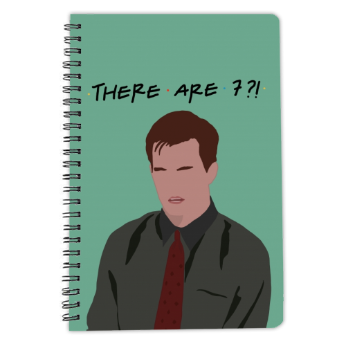 Chandler Bing - personalised A4, A5, A6 notebook by Cheryl Boland