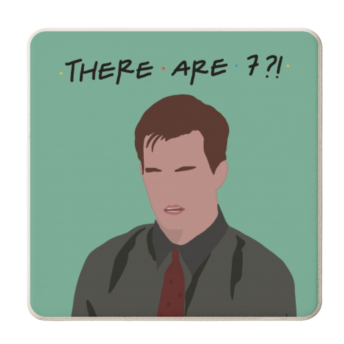 Chandler Bing - personalised beer coaster by Cheryl Boland