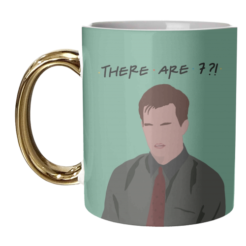 Chandler Bing - unique mug by Cheryl Boland