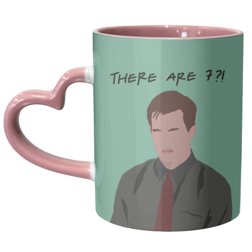 Chandler Bing - unique mug by Cheryl Boland