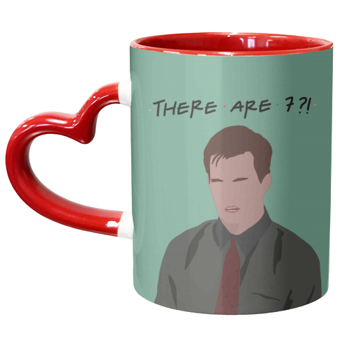 Chandler Bing - unique mug by Cheryl Boland