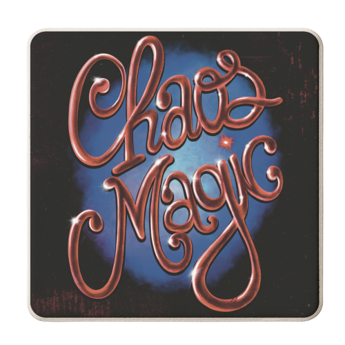 Chaos Magic - personalised beer coaster by ARTECCO