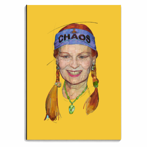 Chaos Vivienne - personalised A4, A5, A6 notebook by Beverley Rae