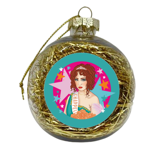 Chappell - xmas bauble by Claire Atwood