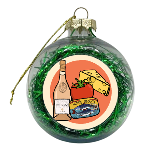 Charcuterie Board - xmas bauble by The Queer Store